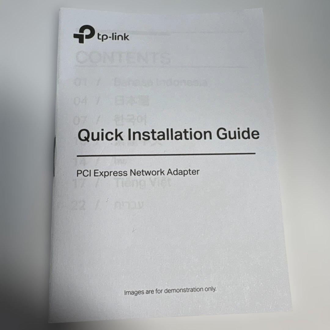 TP-Link 10Gbps LANカード PCI-E アダプターTX401