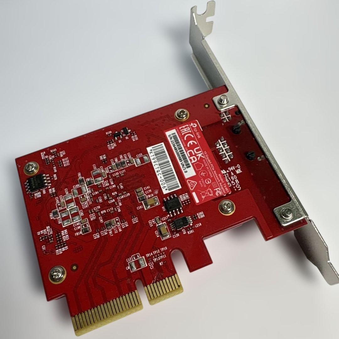 TP-Link 10Gbps LANカード PCI-E アダプターTX401