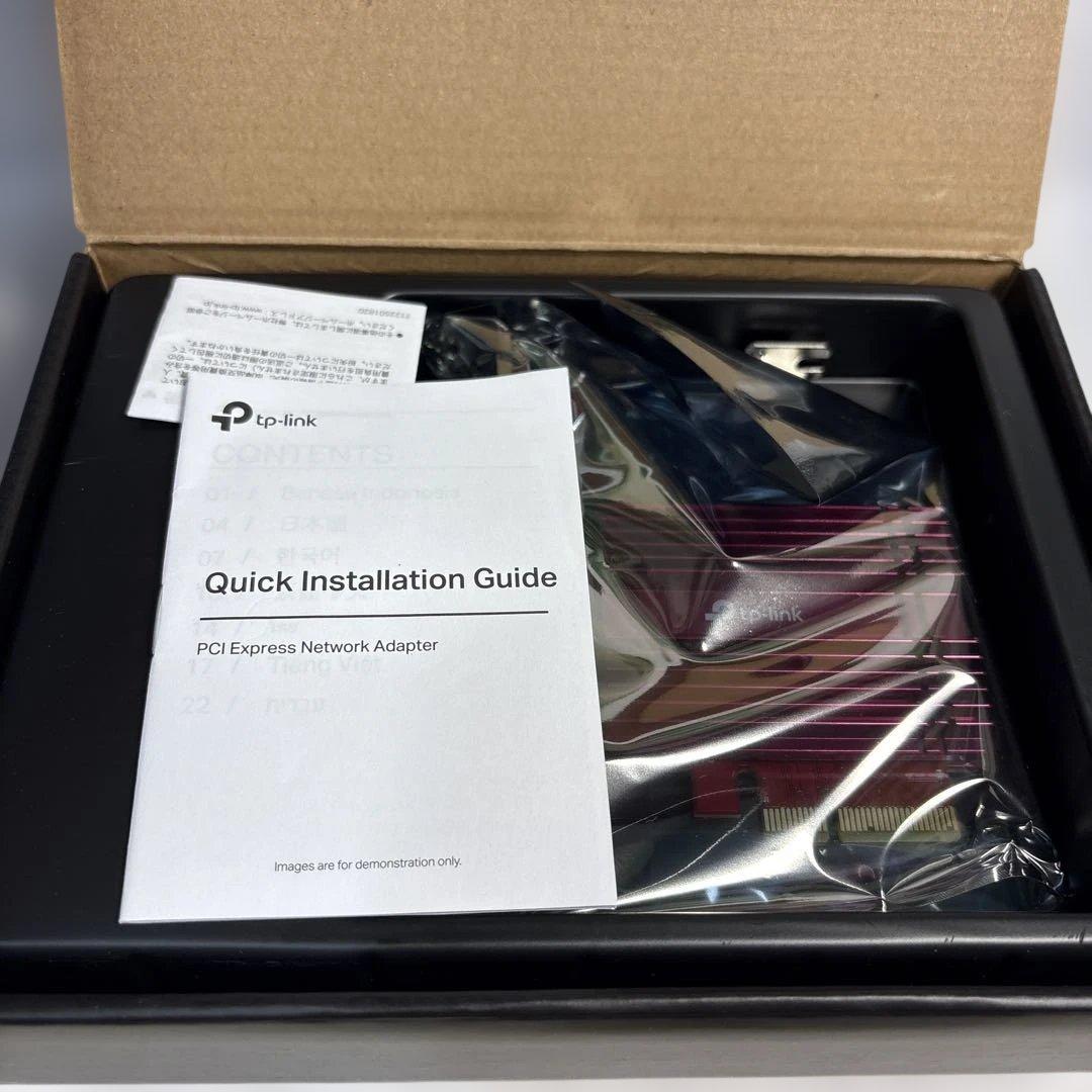 TP-Link 10Gbps LANカード PCI-E アダプターTX401