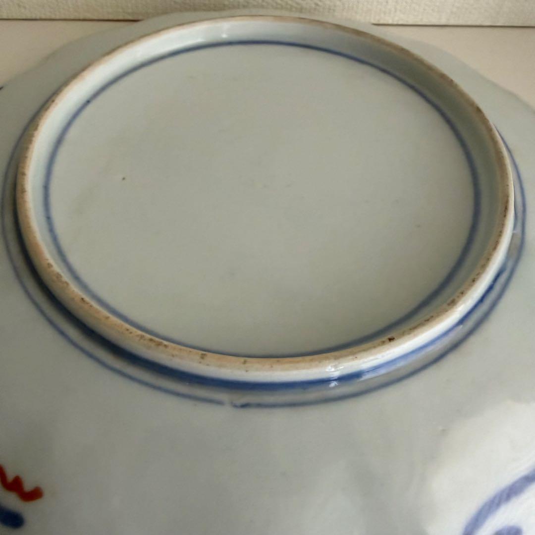 【E】伊万里様式 色絵 金彩 七寸皿 宝尽くし 輪花 1枚Imari Plate
