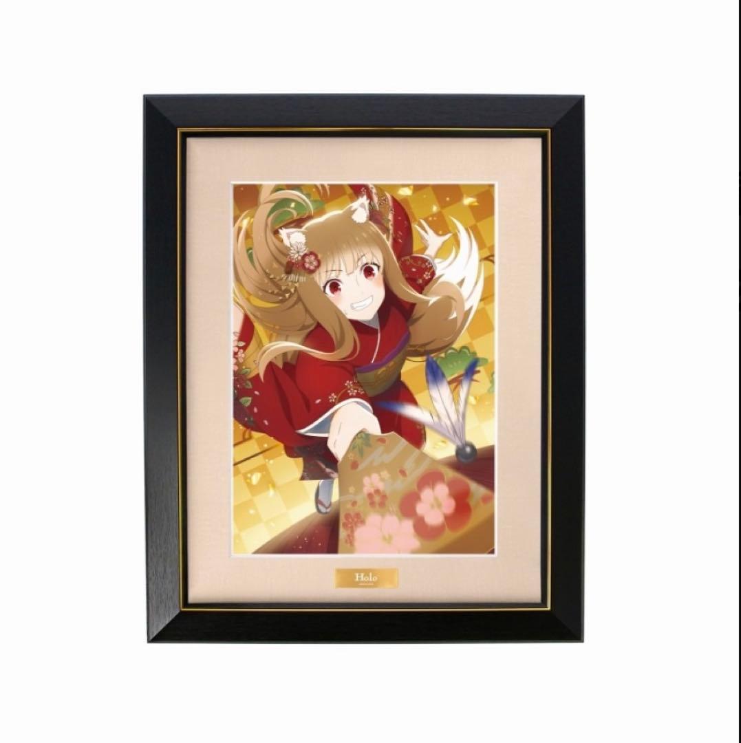 狼と香辛料 お正月 ビジュアル キャラファイングラフ 複製原画