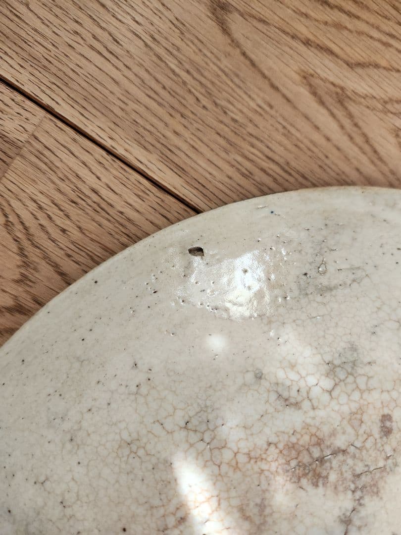 吹墨油皿　江戸時代から明治期