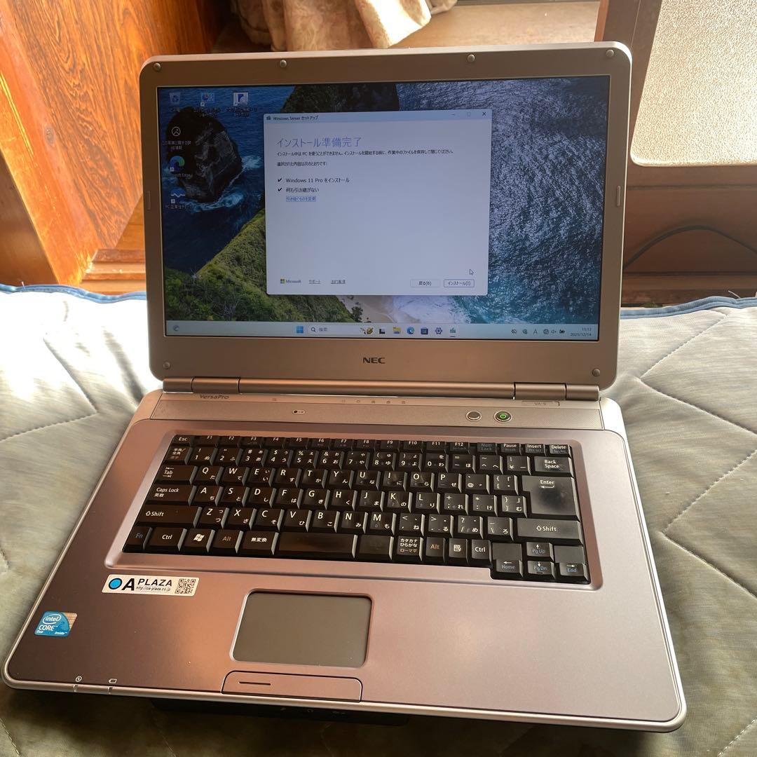 NEC VersaPro VY25A/A-9 銀パソ