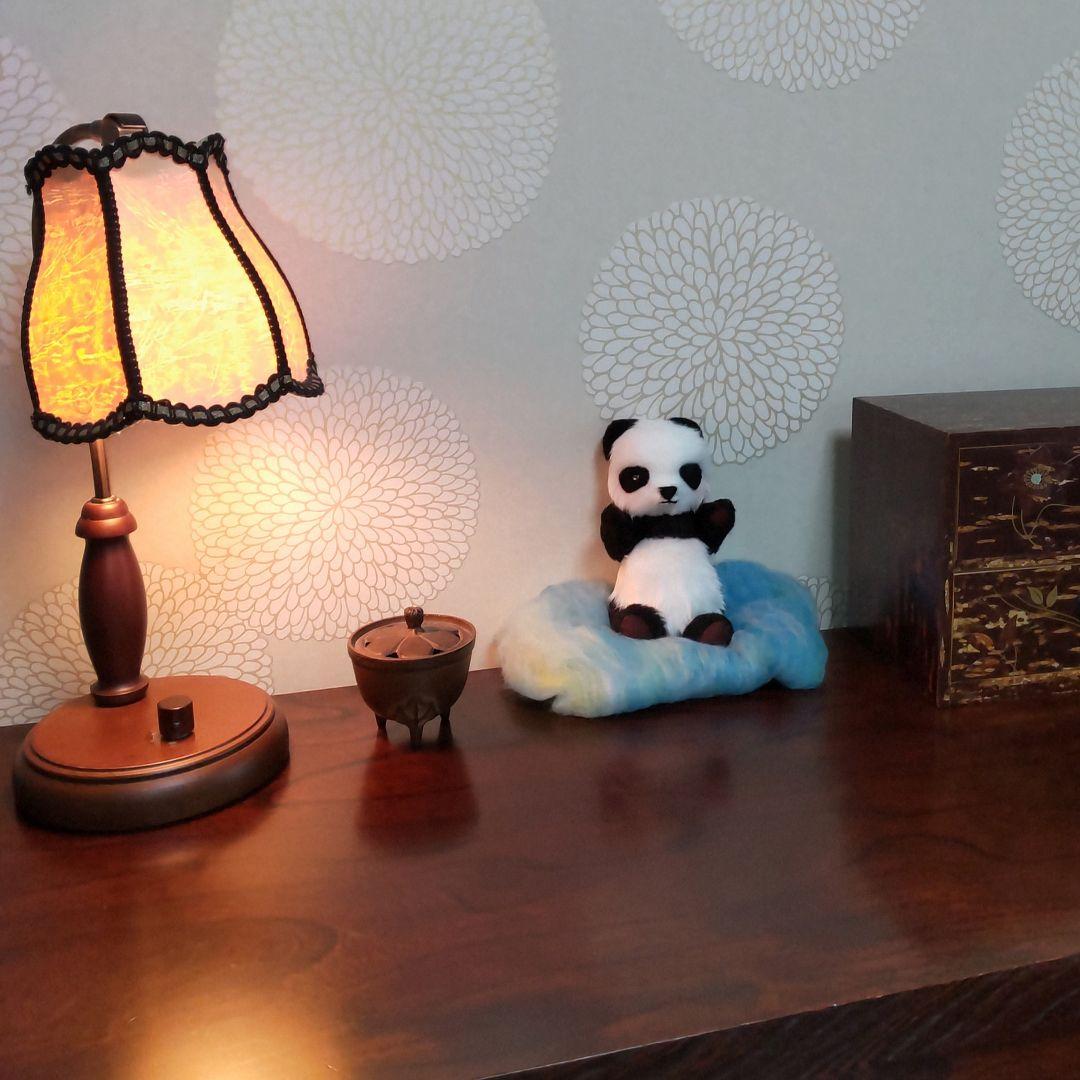 心穏やか❤ぱんださん ハンドメイド アートドール