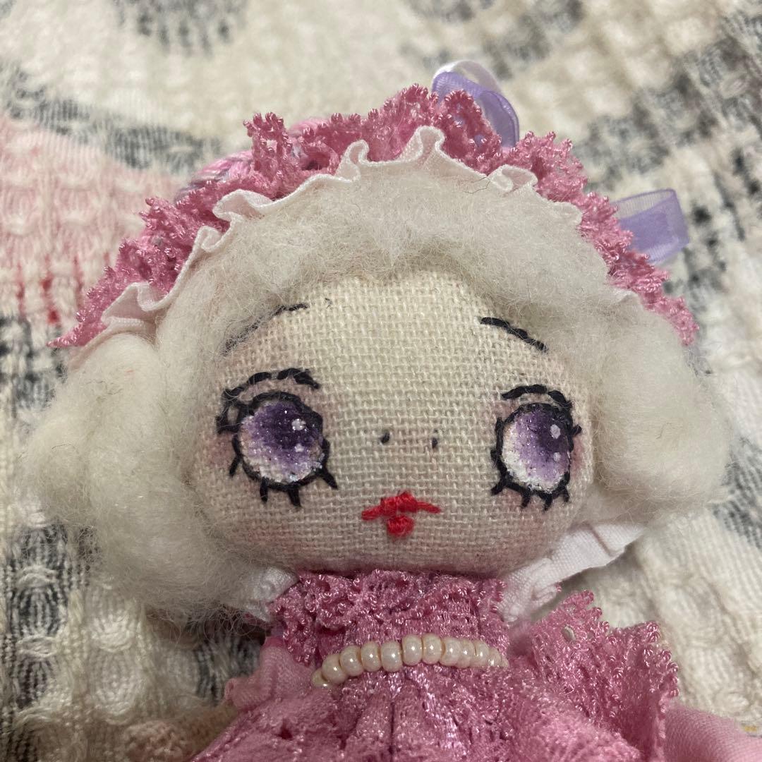 創作人形作家　SeriYA Dolls GALLERY 布　人形3体　文化人形風