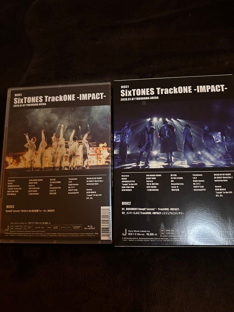 SixTONES TrackONE -IMPACT- Blu-ray 新品　美品