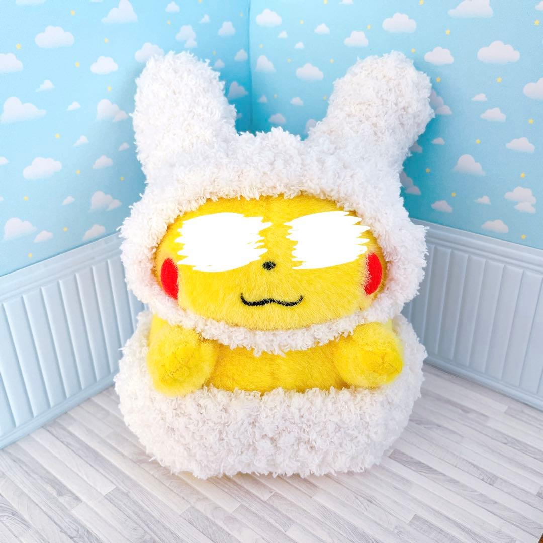 【専用出品】　s307　初期ピカ　ハンドメイド　うさぎ&ねこ着ぐるみ