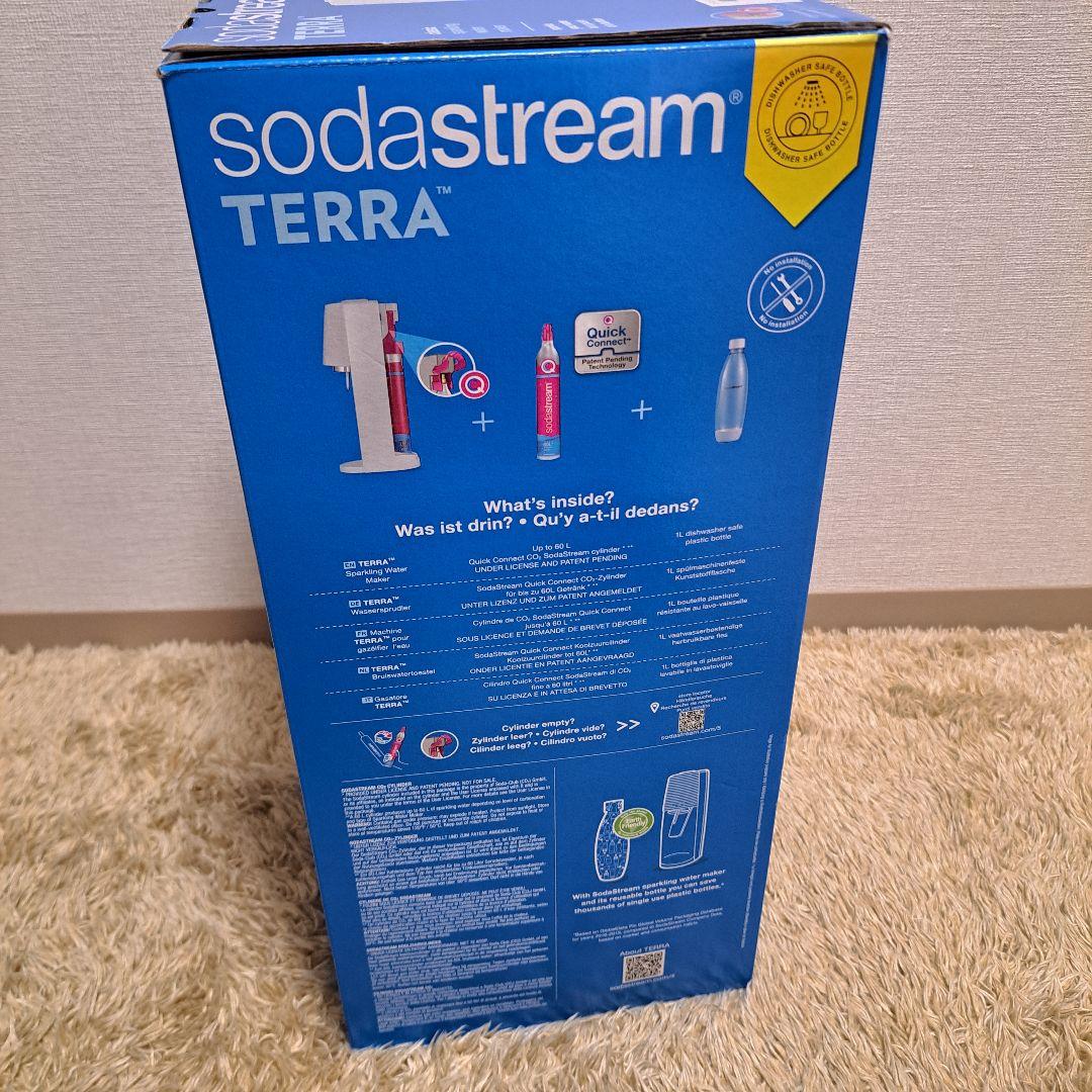 k*a様 未使用品　ソーダストリーム　sodastream TERRA 炭酸水メ