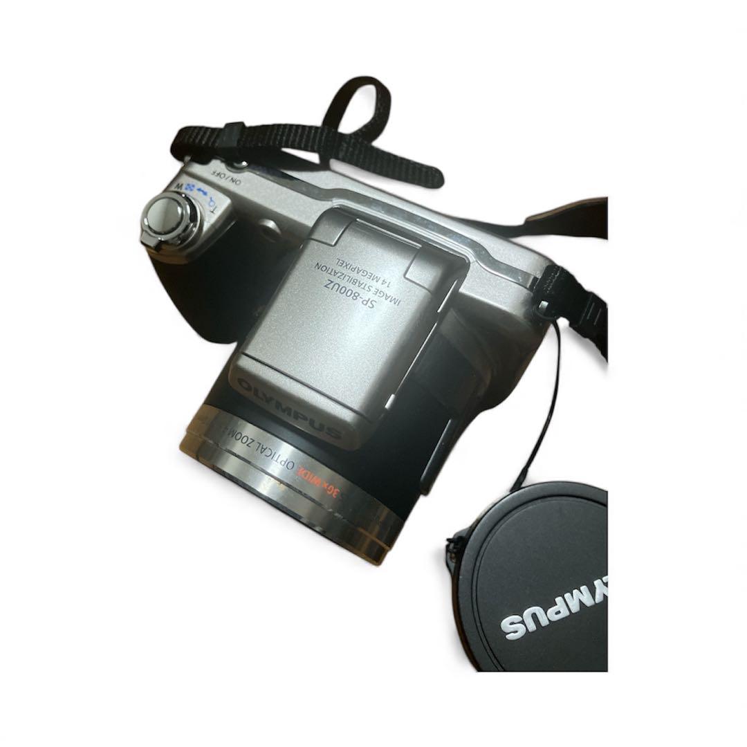Olympus SP-800UZ コンパクトデジタルカメラ シルバー
