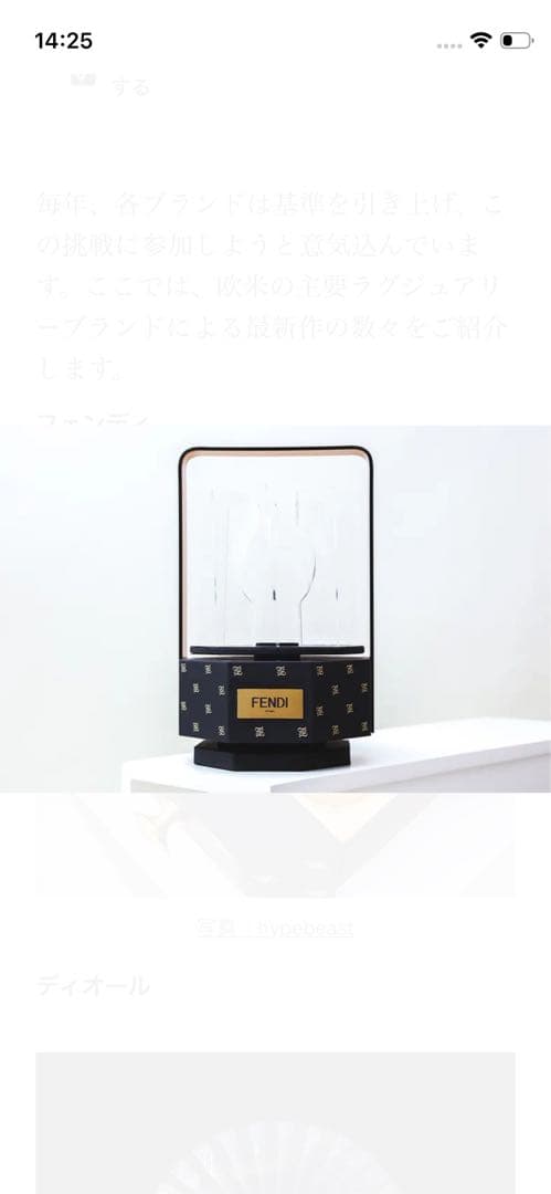 FENDI ギフトボックス　レア　フェンディ