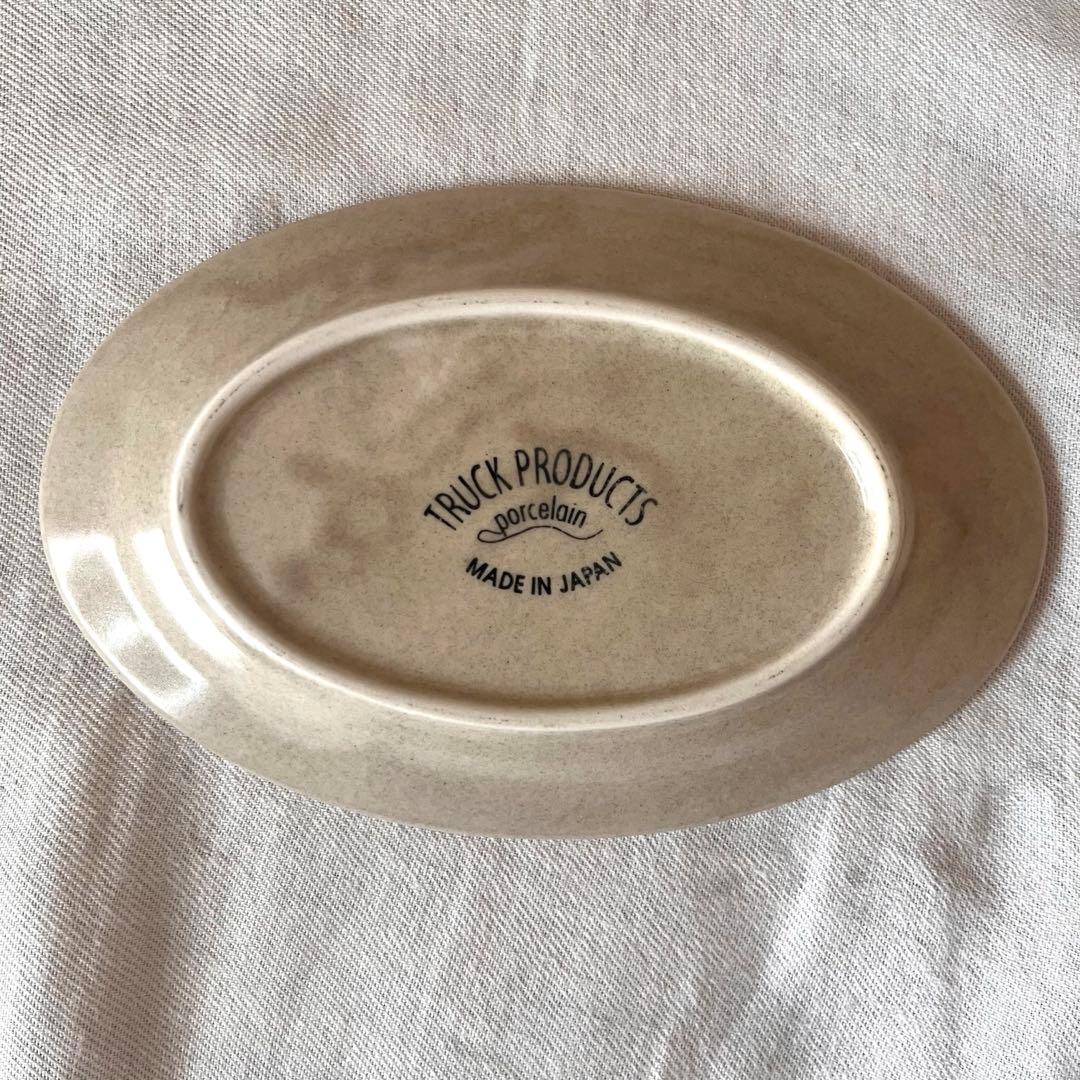 専用出品【used】TRUCK オリジナルプレート オーバル Sサイズ 3枚