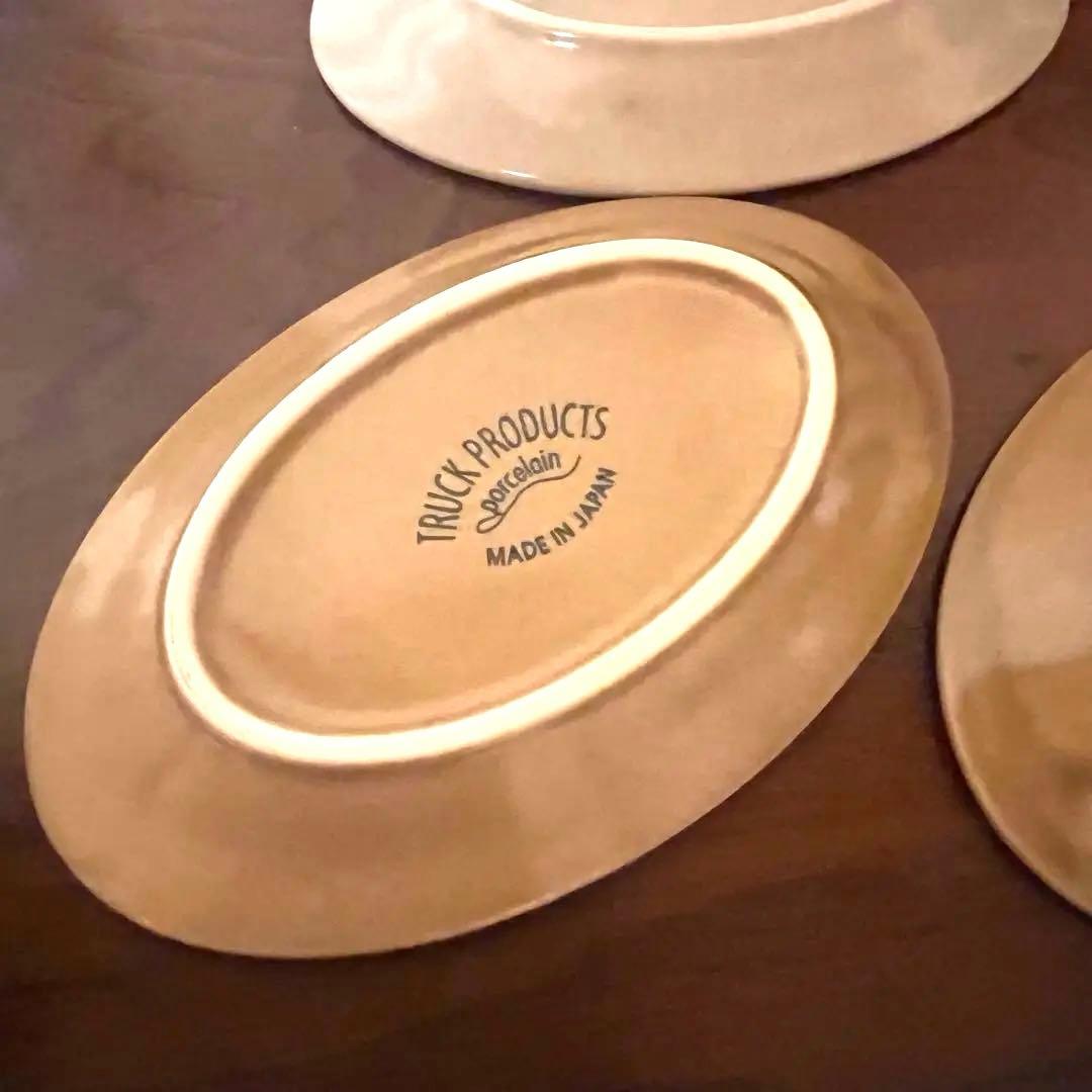 専用出品【used】TRUCK オリジナルプレート オーバル Sサイズ 3枚