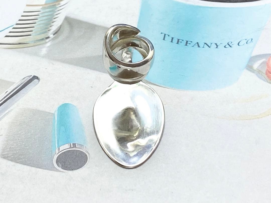 リメイク　ペン立て　ホルダー「Tiffany＆Co. ティファニースプーン使用」