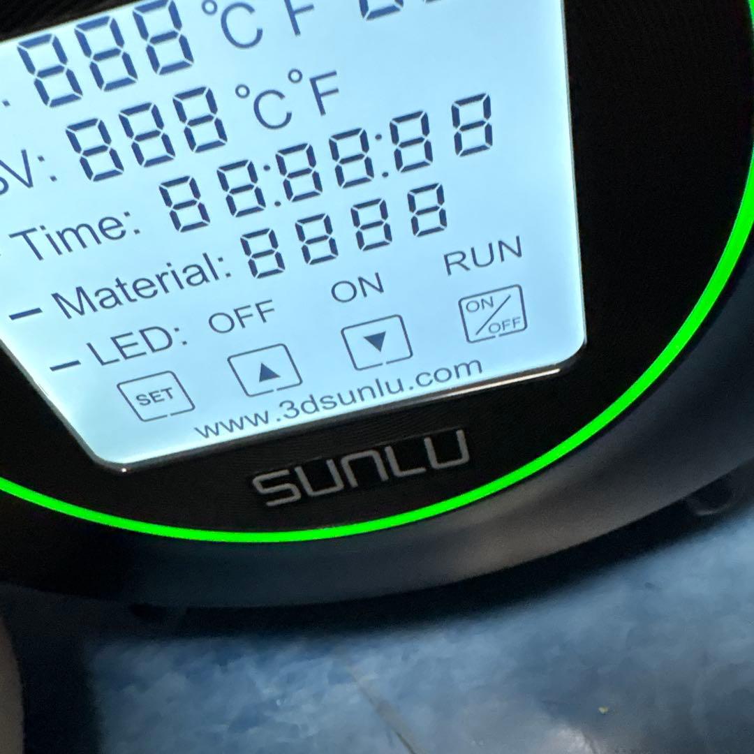 み SUNLU FilaDryer S2 3Dプリンターフィラメントドライヤー