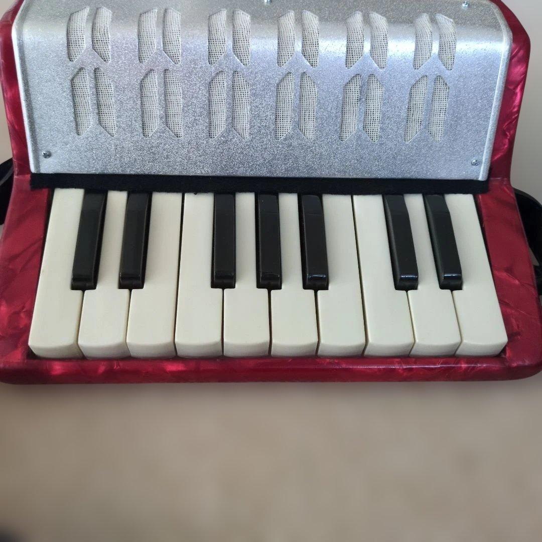 【レア】HOHNER/子供用 ミニアコーディオン / 17鍵 ホーナー新品同様