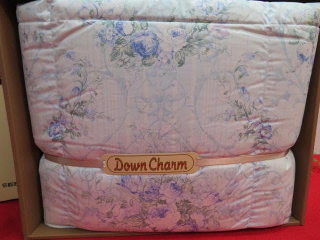 14YY362 新品 京都西川Down Charm ダウンケット 掛け布団日本製
