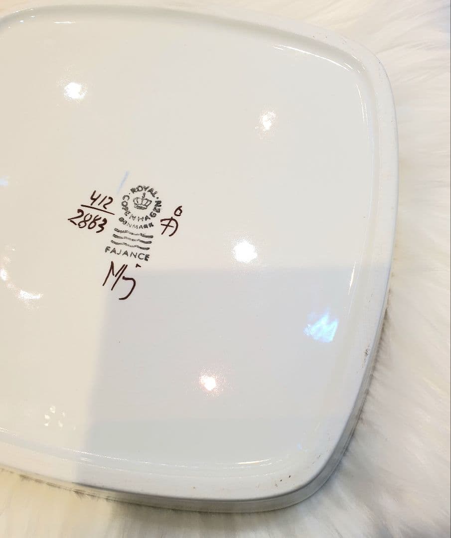 ✨ロイヤルコペンハーゲン トレー 皿 FAJANCE✨稀少