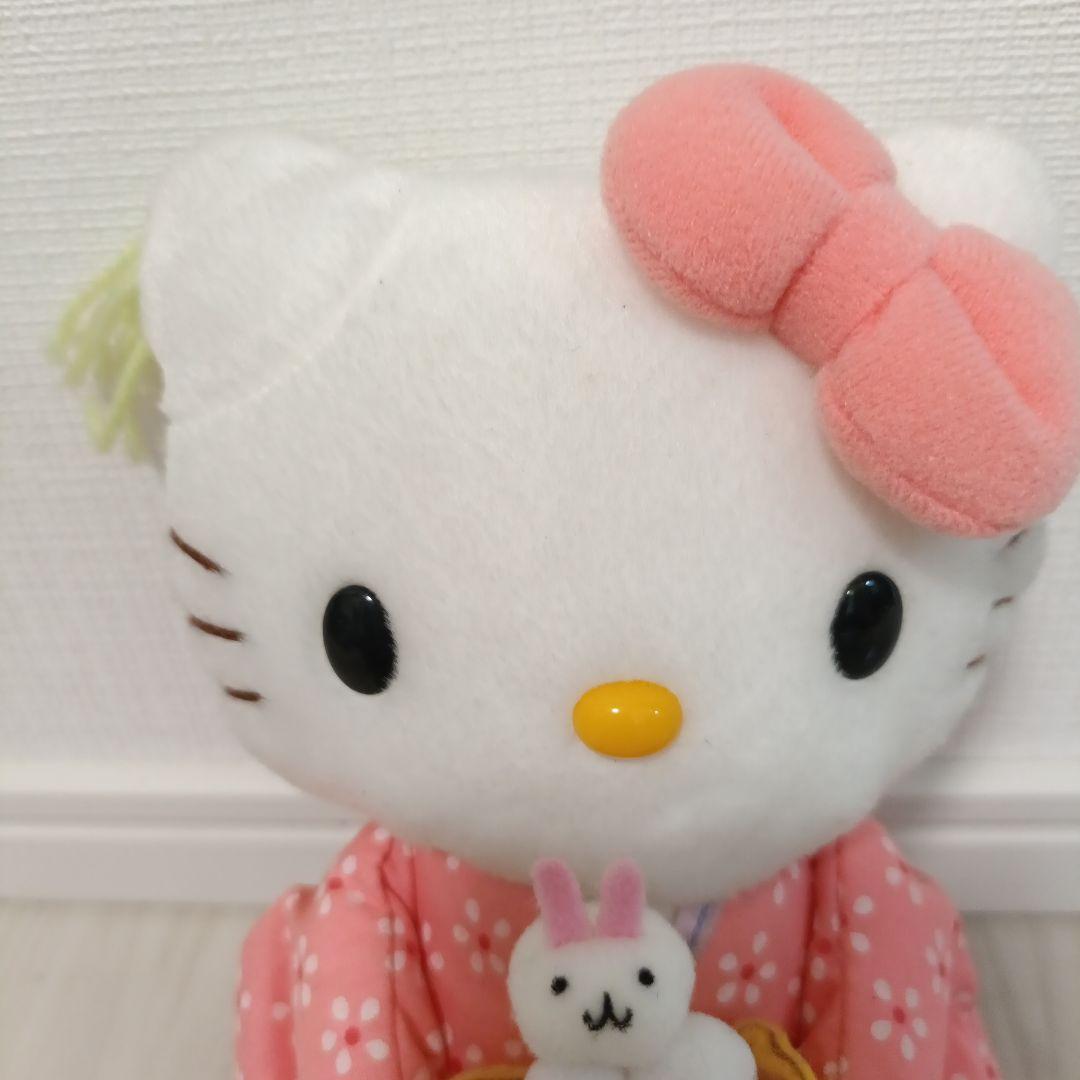 非売品　お月見キティちゃんぬいぐるみセット売り　昭和レトロ　平成レトロ　希少