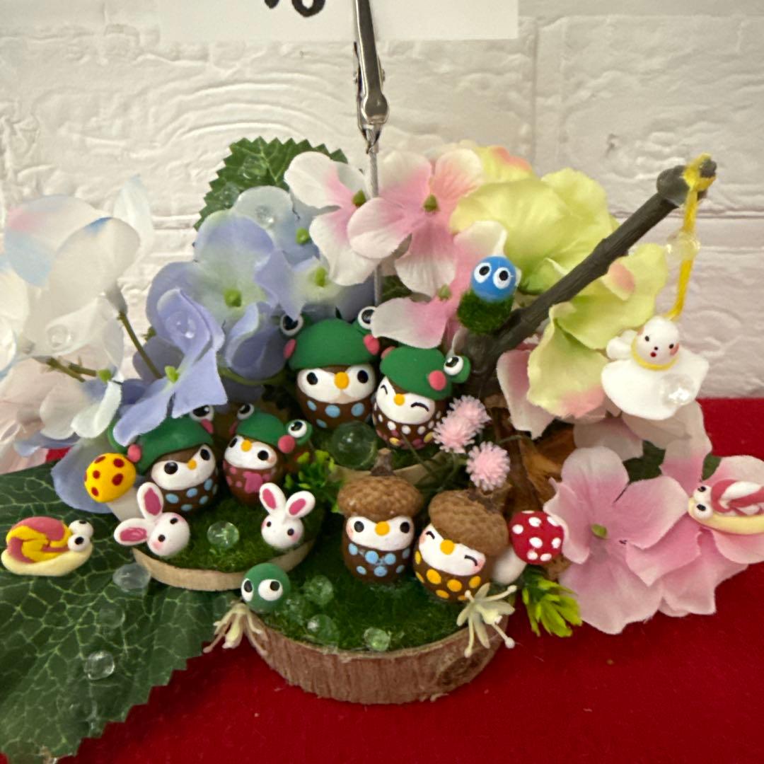 どんぐりアート♡メモスタンドオブジェ5点♡