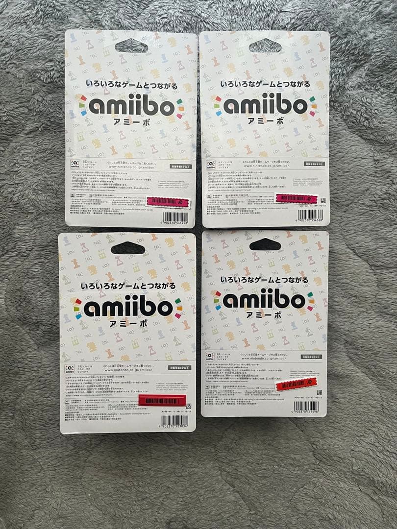 amiibo アミーボ　ゼルダの伝説 4個セット あつ森