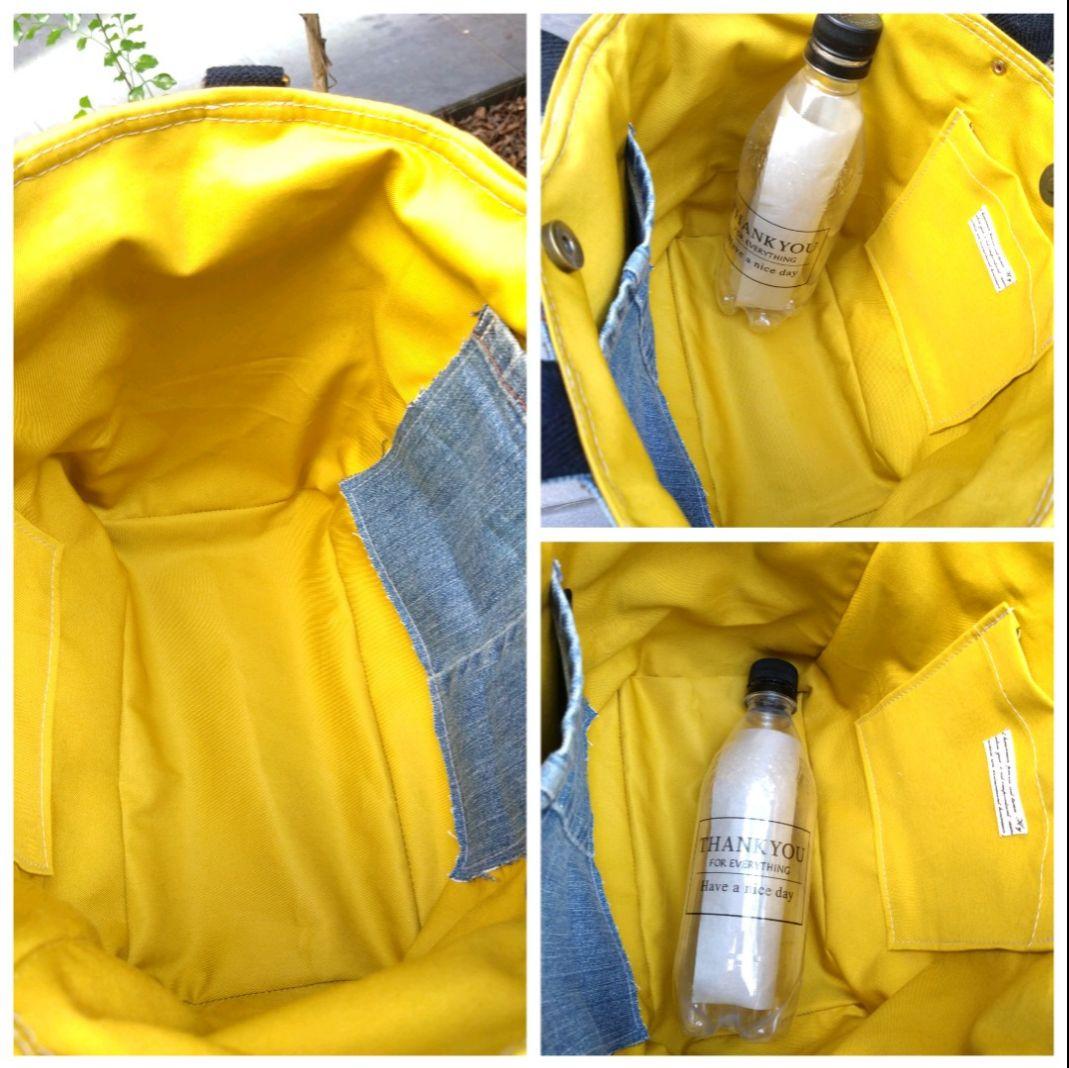 №809【DENIM✖️ルミちゃんサイドポケット付トート⚮̈】コヤンイサムチョン