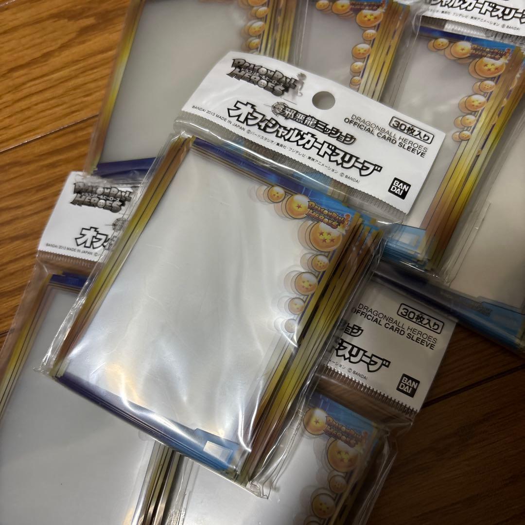 【値下げ】ドラゴンボールヒーローズ 邪悪龍ミッション スリーブ 30枚×7パック