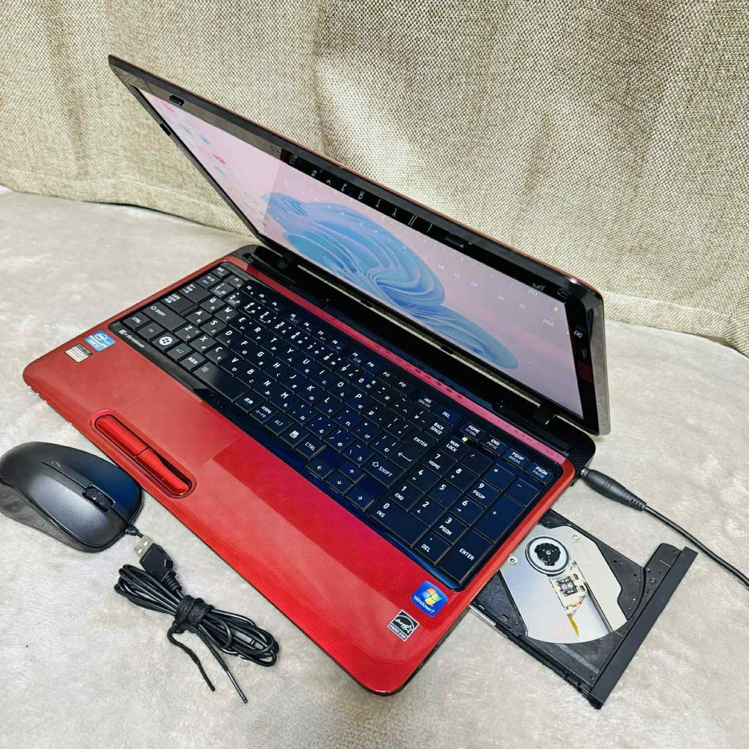 S264 TOSHIBAノートパソコンi7 SSD高速Windows11オフィス