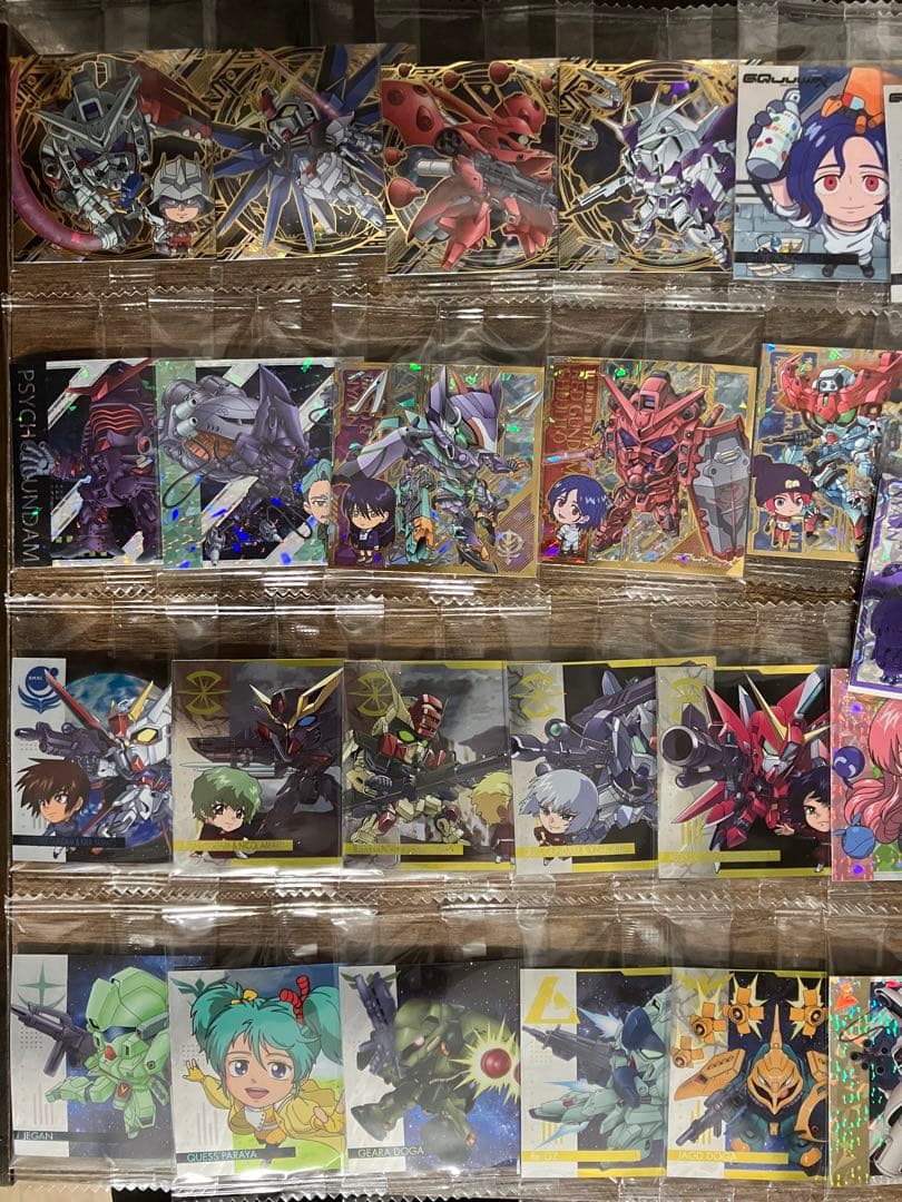 ガンダム　ウエハース　コンプ　全36種　パラレル　1種　ジフレド&ニャアン