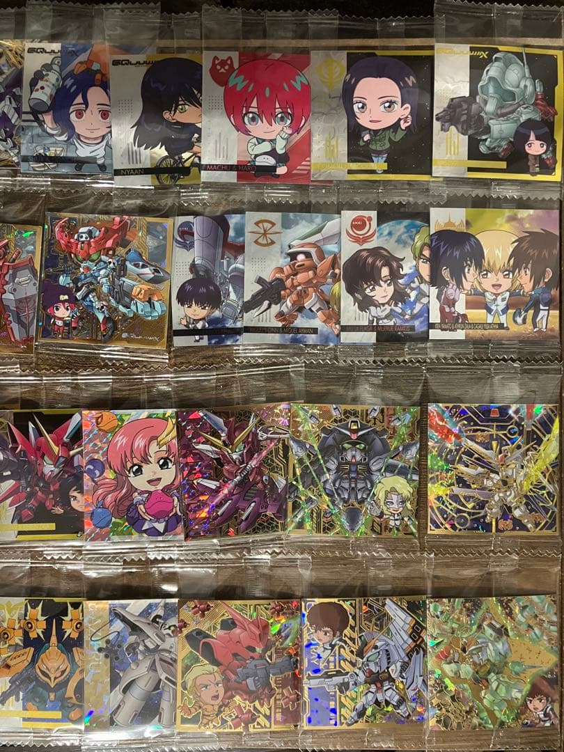 ガンダム　ウエハース　コンプ　全36種　パラレル　1種　ジフレド&ニャアン