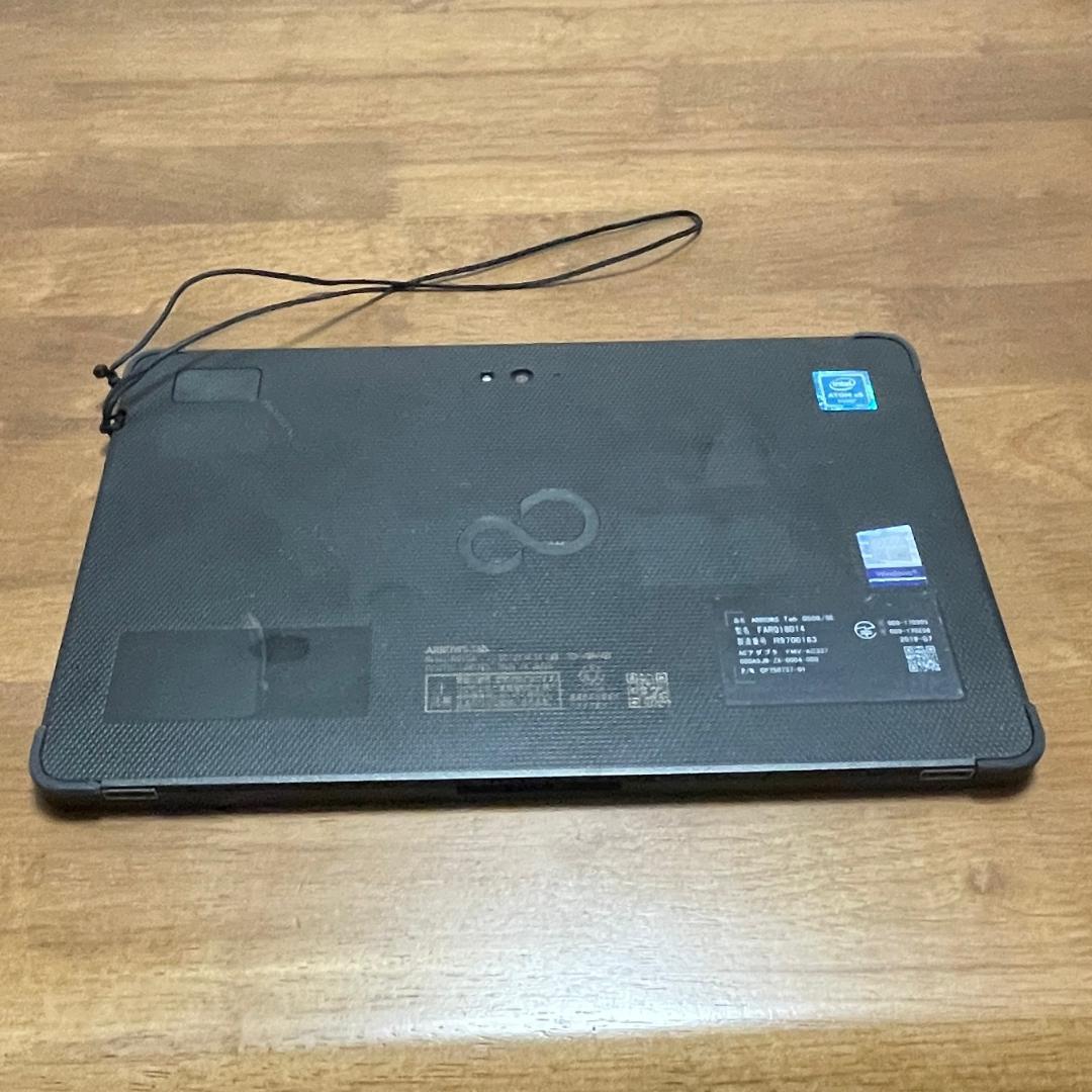 お絵描きイラストに！富士通タブレット✨ワコムのタッチペン付き Windows11