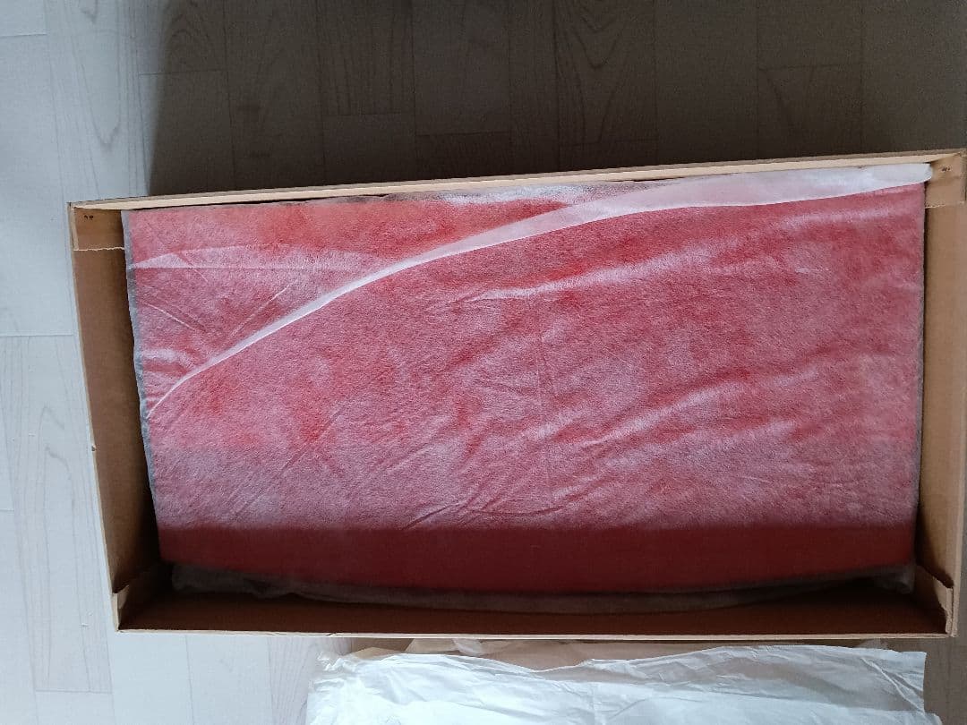 ケース付き！雛人形セット 桜の背景付き