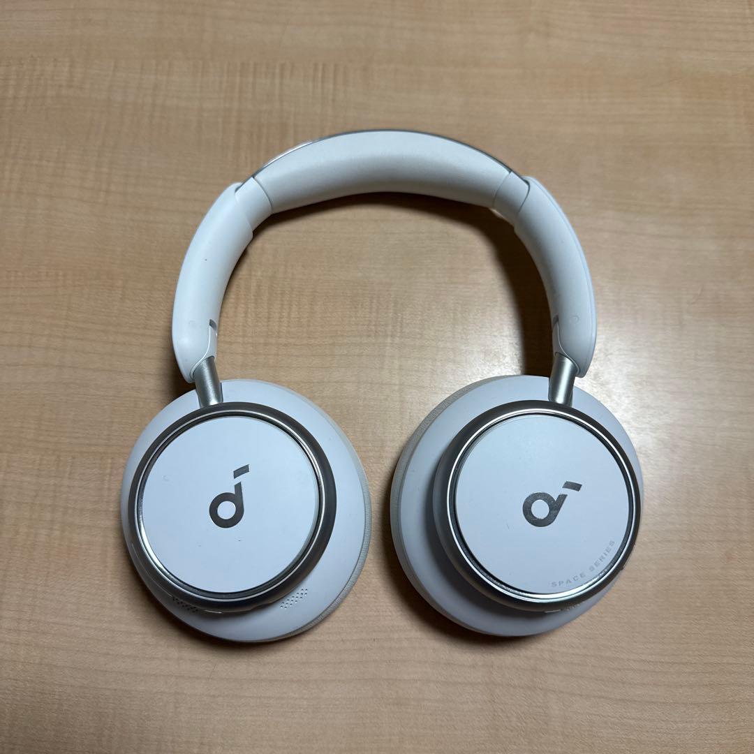 【説明書付き】Soundcore Space Q45 ホワイト※箱・コードなし