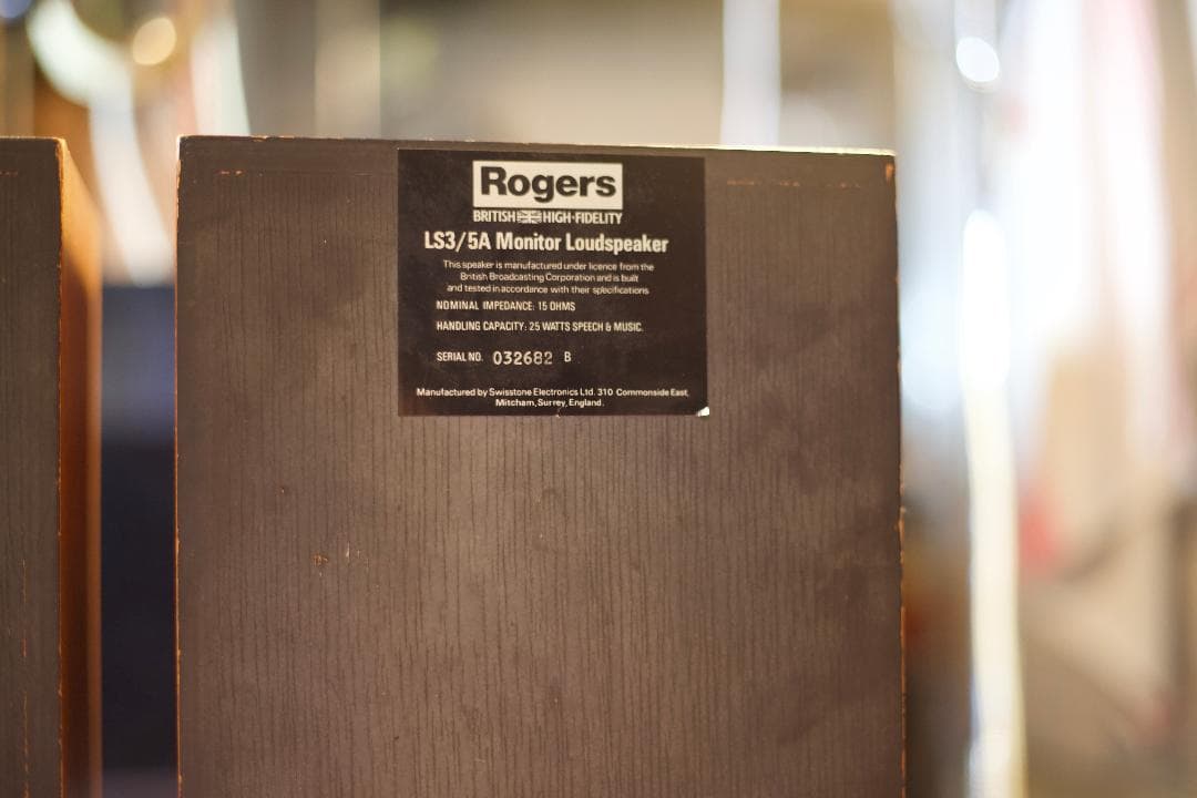 ROGERS　ロジャース　LS3/5A　ワンオーナー品　大幅値下げ中！