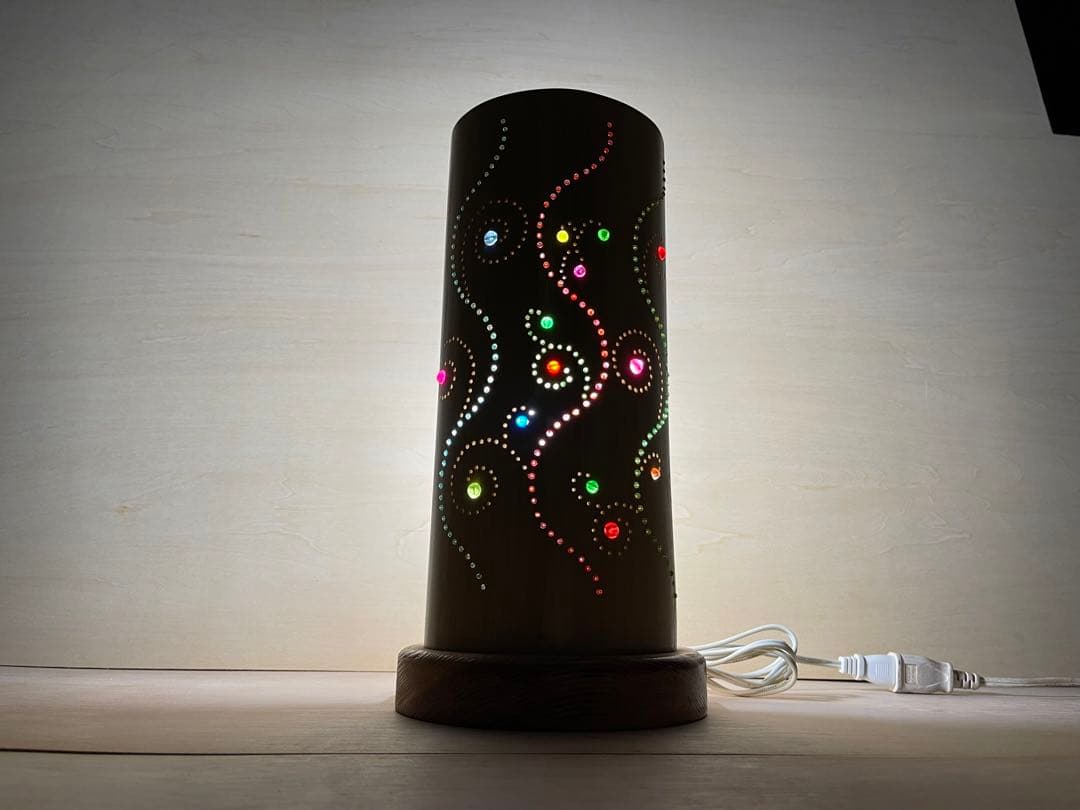 竹あかり(bamboo light、竹明かり)モダンな1点物！貴方の毎日を和に！