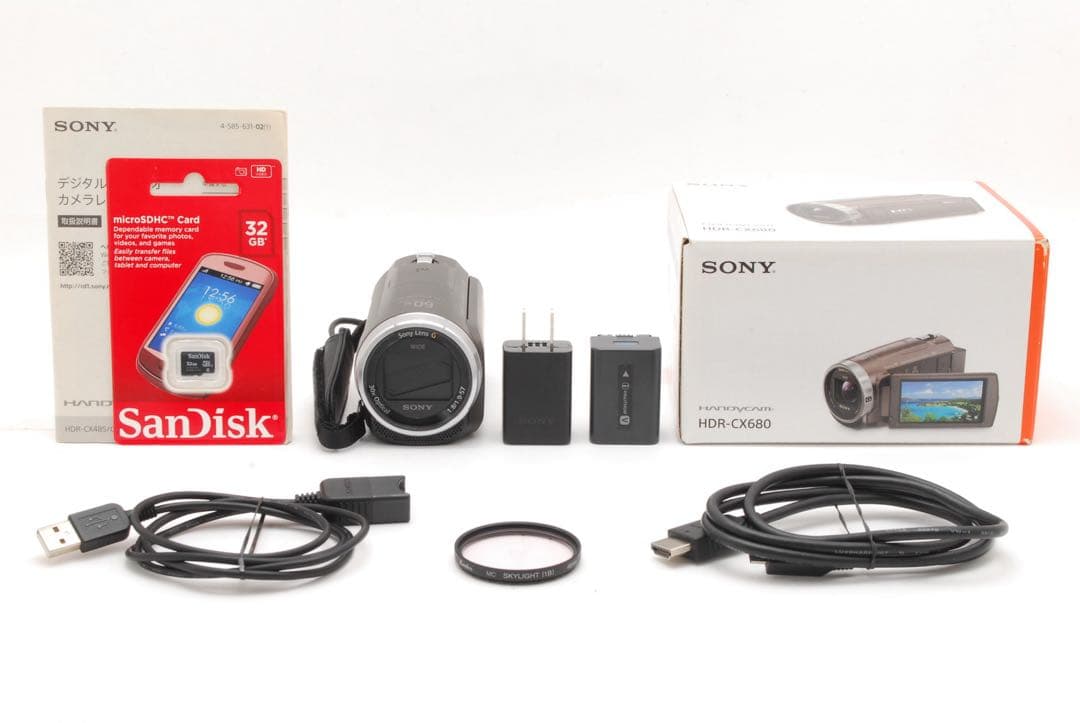✨極美品✨ソニー HDR-CX680❤️簡単操作でプロ級映像！