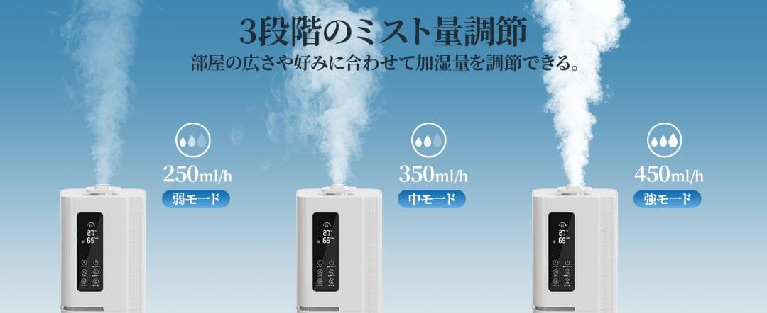 加湿器 10L大容量 除菌浄化 ハイブリッド加湿器 アロマ対応 空気清浄