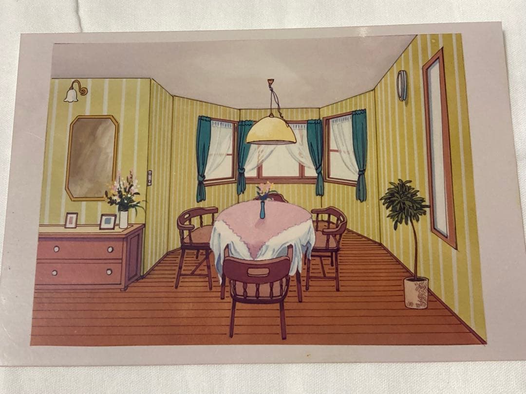 激レア アニメ どろろんぱっ！ 背景ボード 16枚セット 背景