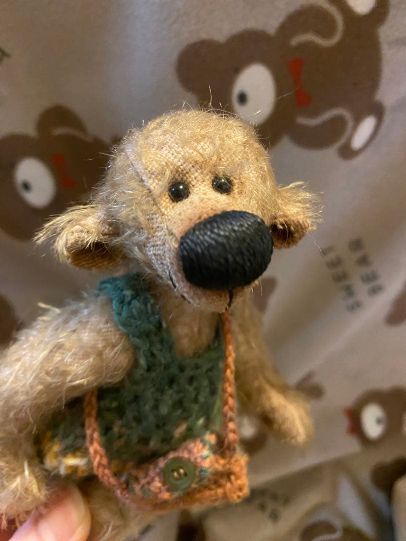ハンドメイド　海外作家　テディベア