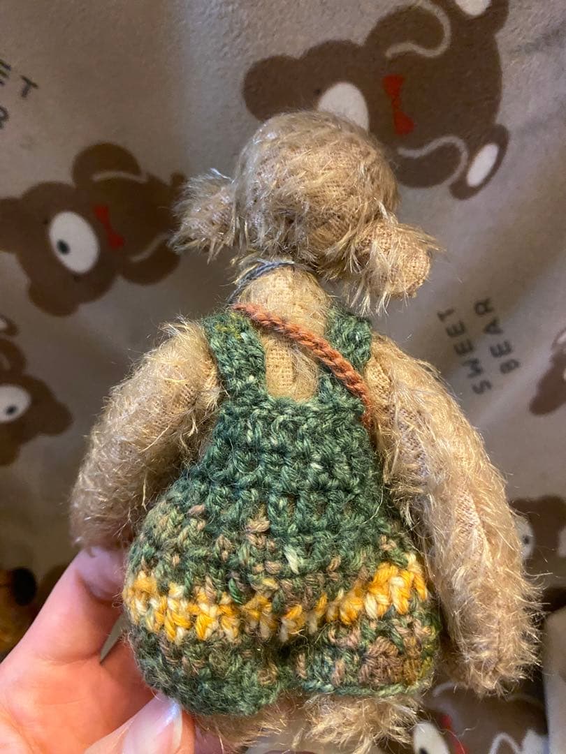 ハンドメイド　海外作家　テディベア