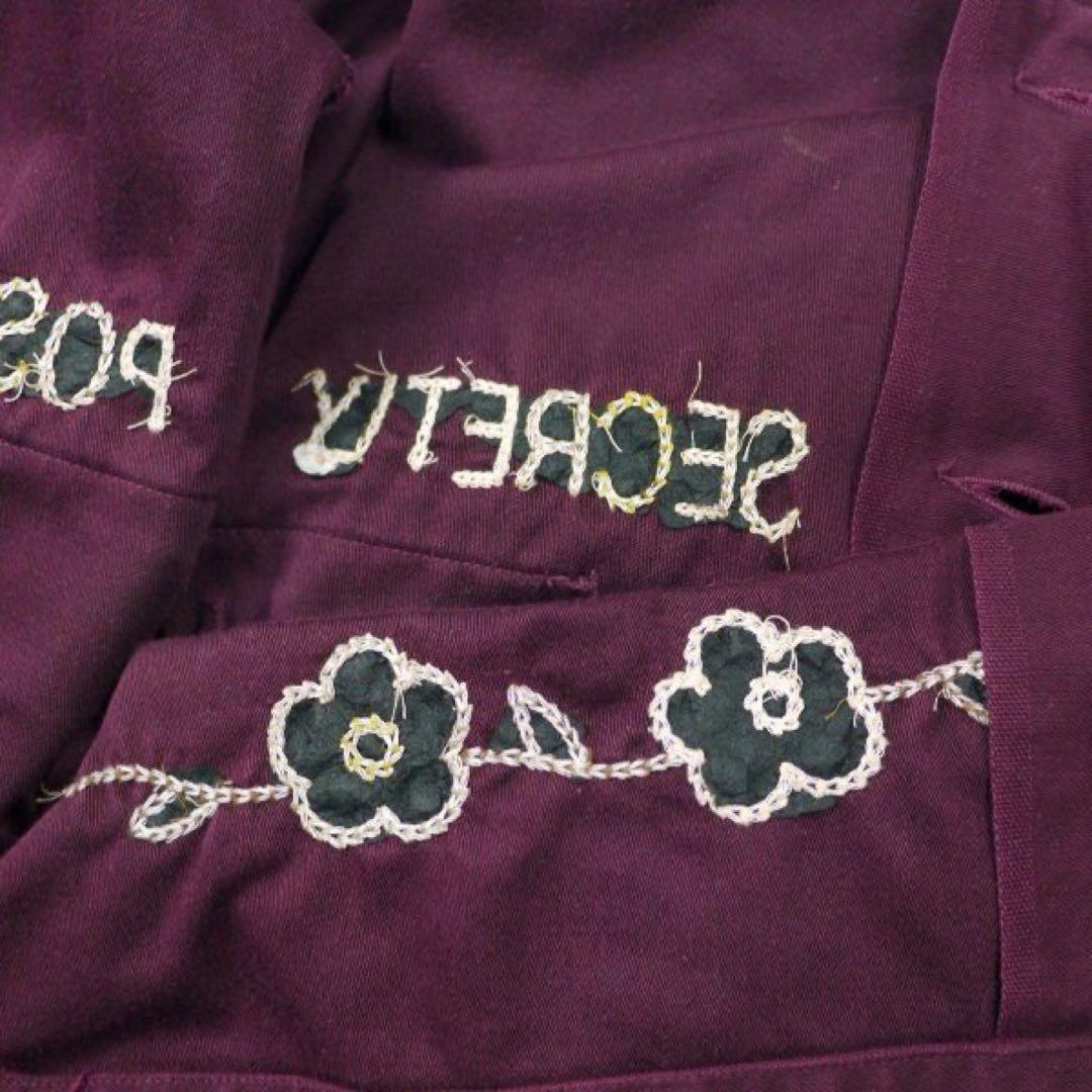 60s 70s ビンテージ ミリタリー ユーティリティー シャツ 刺繍 米軍軍物