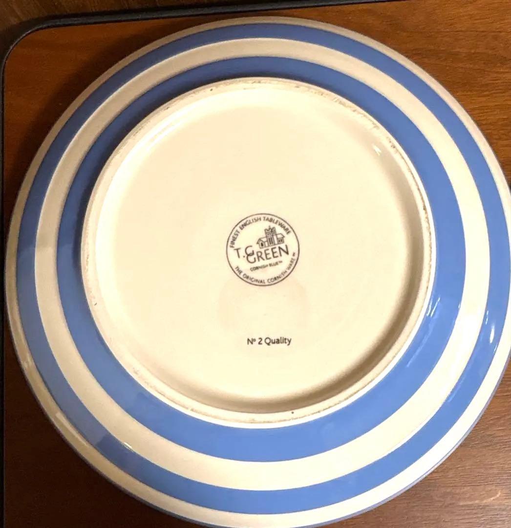 イギリス購入　T.G.GREEN コーニッシュブルー　 皿　2個セット