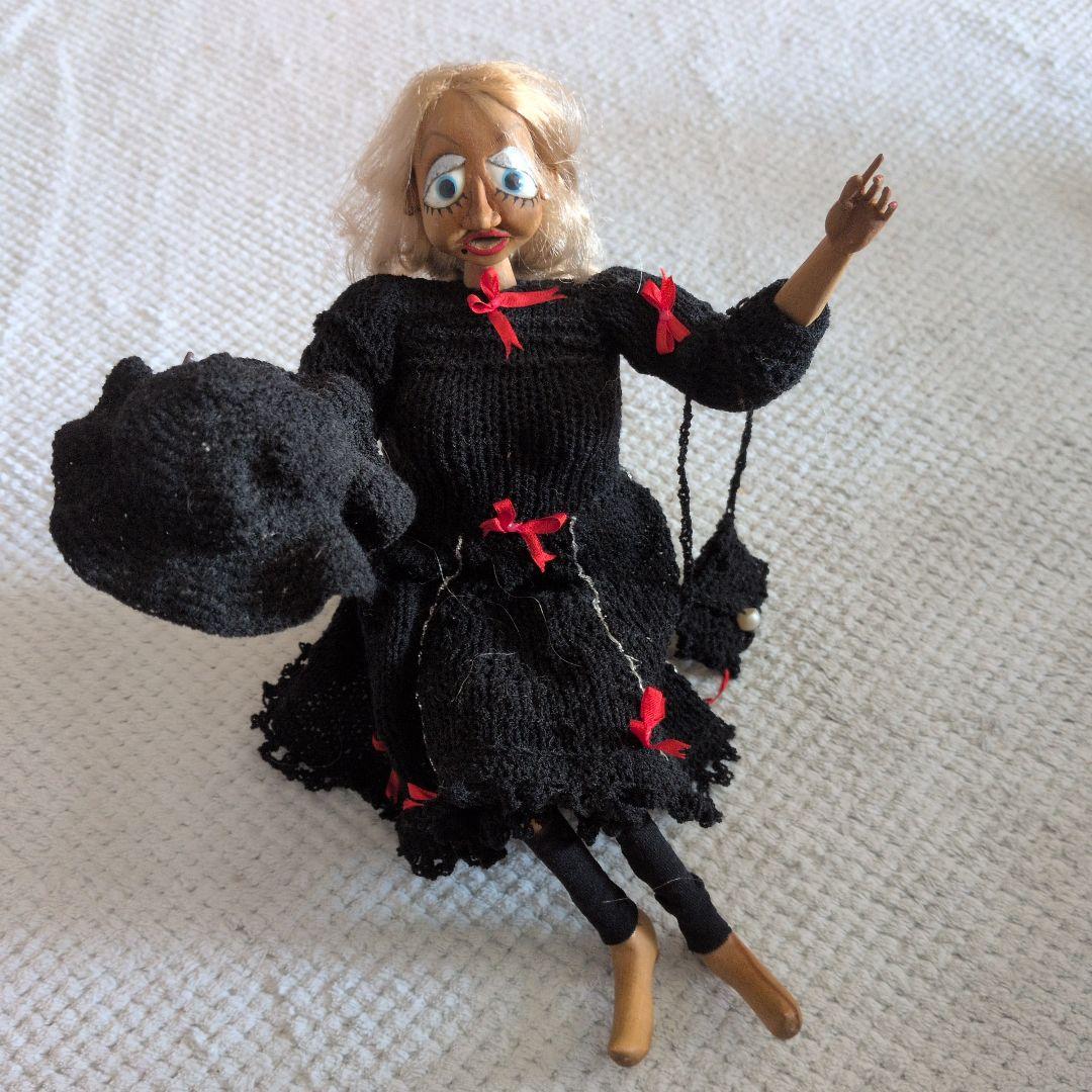 希少昭和レトロビンテージ人形作家による 全手作りの 可動金髪人形