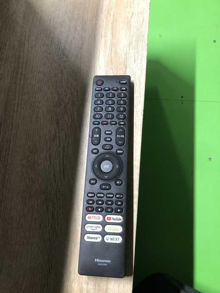 【中古】ハイセンス32インチテレビ 2023年式2505251627