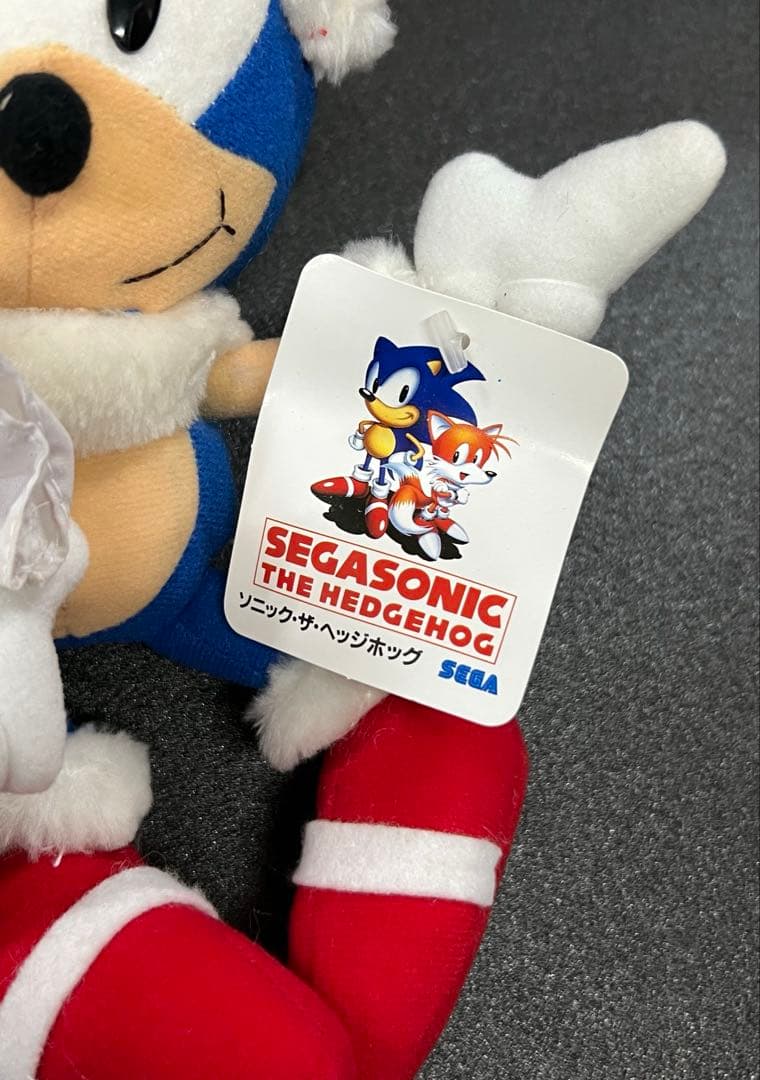 SEGA 希少 非売品 サンタ帽子 ソニック・ザ・ヘッジホッグ ぬいぐるみ 限定