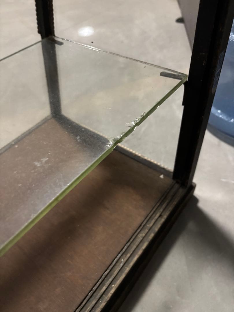 ビンテージ　昭和レトロガラスケース 墨田区から10kmまで配達