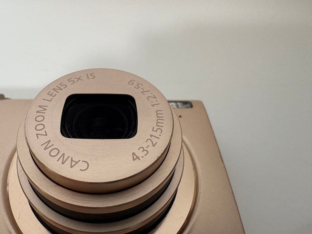 【動作確認済・良品】Canon IXY 430fゴールド デジタルカメラ