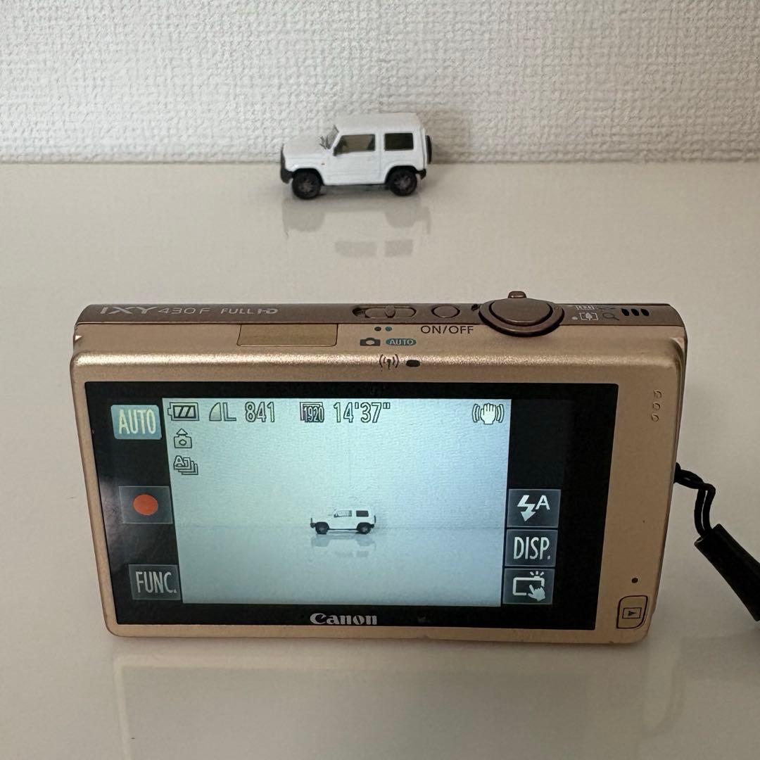 【動作確認済・良品】Canon IXY 430fゴールド デジタルカメラ