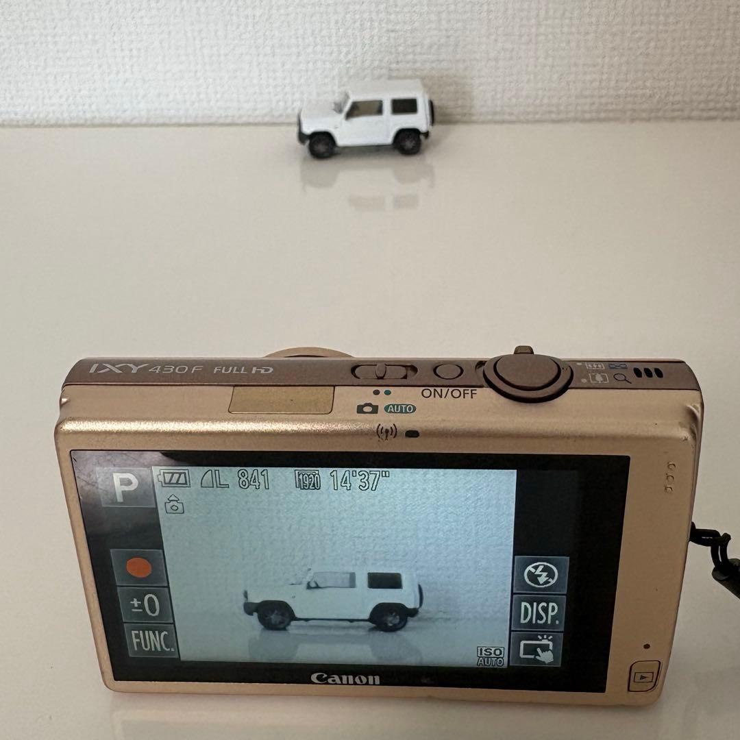 【動作確認済・良品】Canon IXY 430fゴールド デジタルカメラ