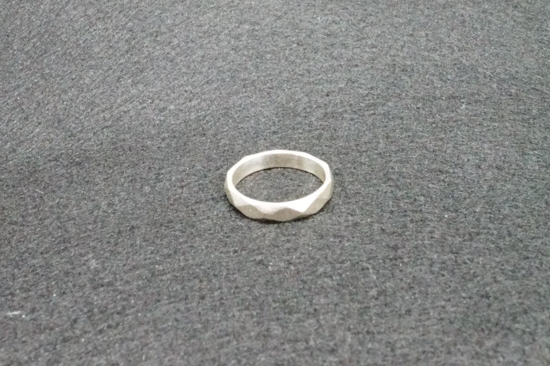 【シルバーアクセサリー】Sv925 すりだしリング