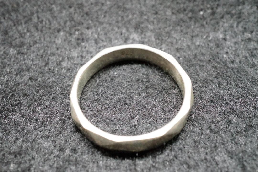 【シルバーアクセサリー】Sv925 すりだしリング